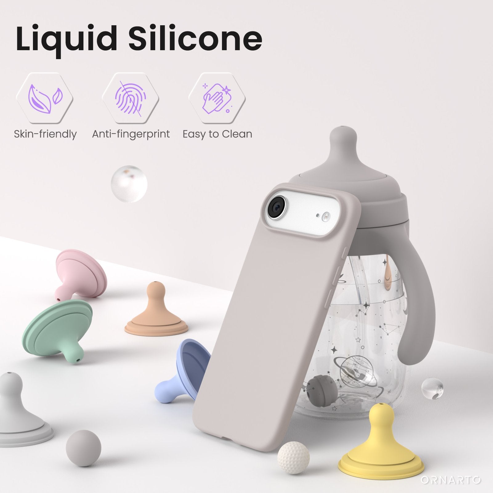 Liquid Silicone Case for iPhone 17 Series