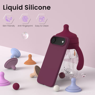 Flüssig-Silikonhülle für die iPhone 17 Serie