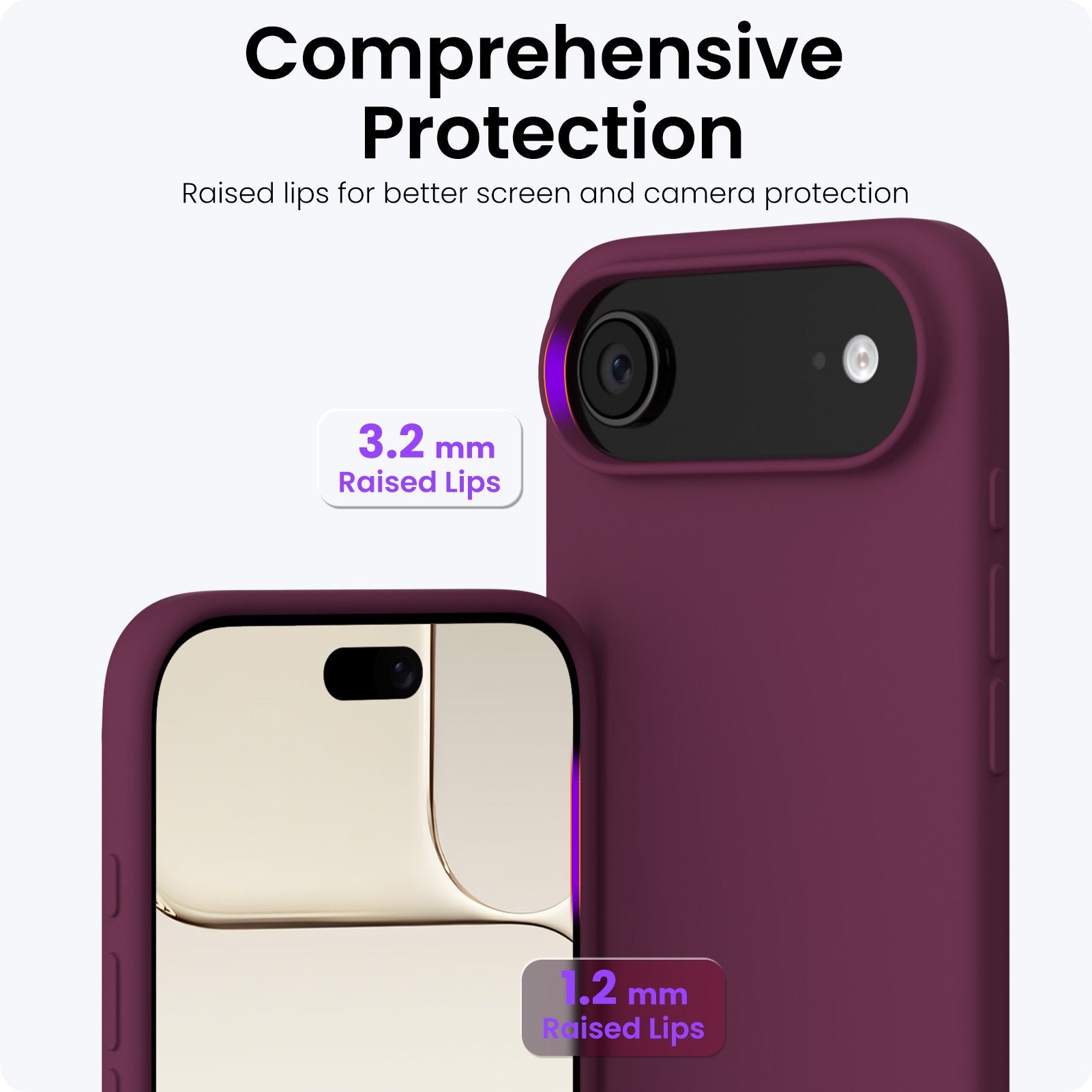 Liquid Silicone Case for iPhone 17 Series