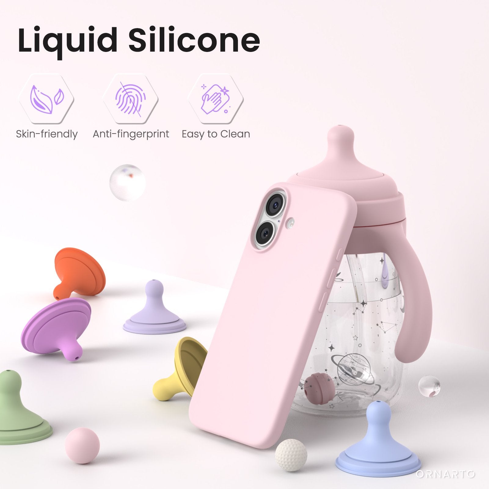 Liquid Silicone Case for iPhone 17 Series
