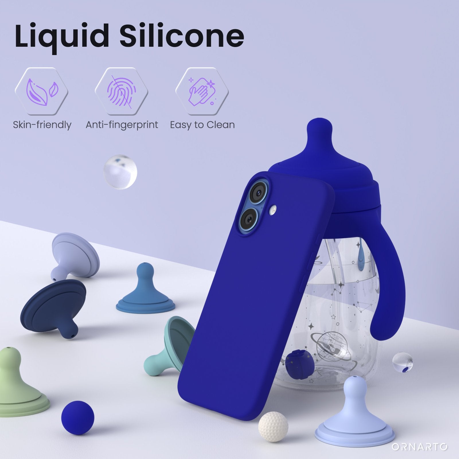 Liquid Silicone Case for iPhone 17 Series