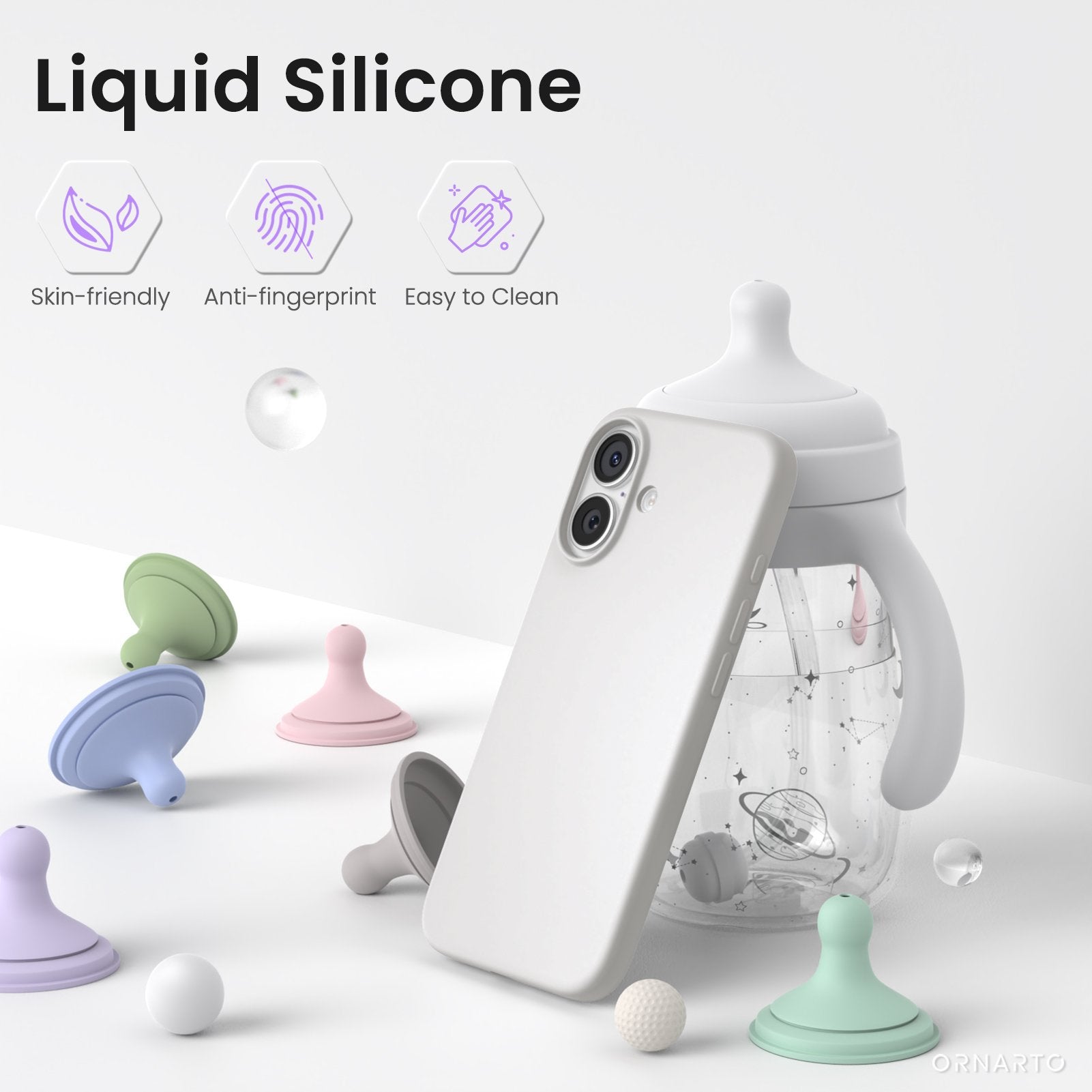 Liquid Silicone Case for iPhone 17 Series
