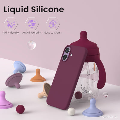 Flüssig-Silikonhülle für die iPhone 17 Serie