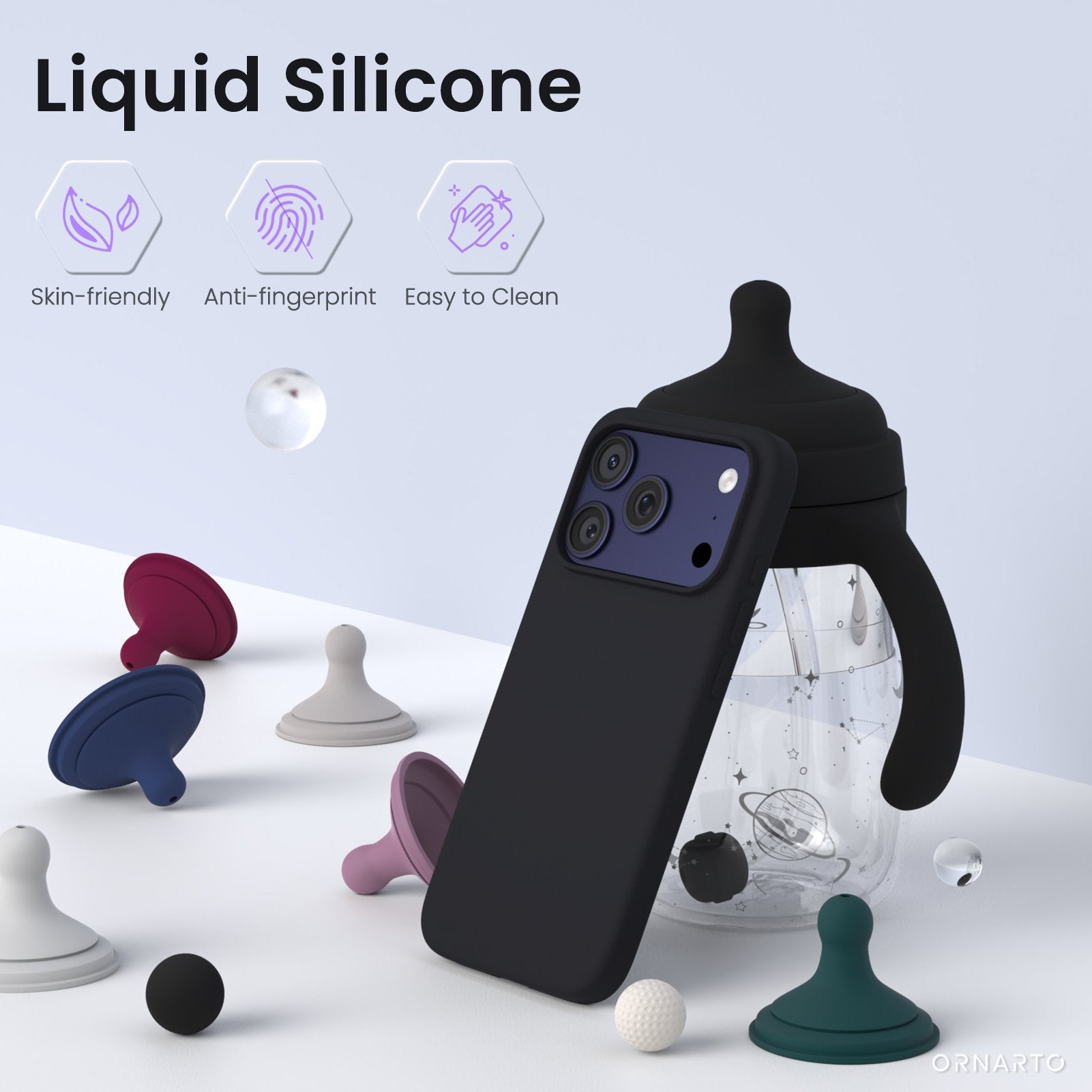 Liquid Silicone Case for iPhone 17 Series