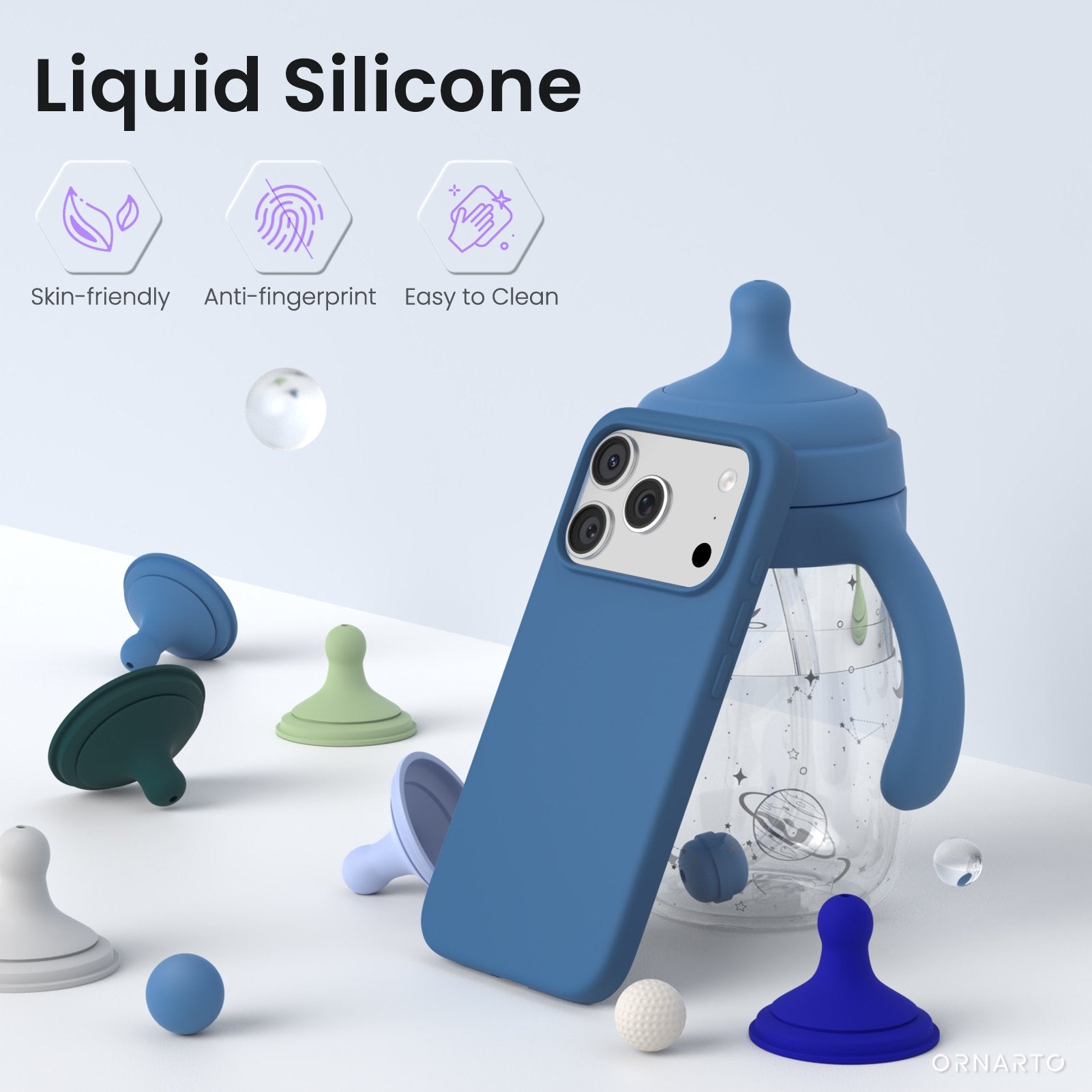 Liquid Silicone Case for iPhone 17 Series