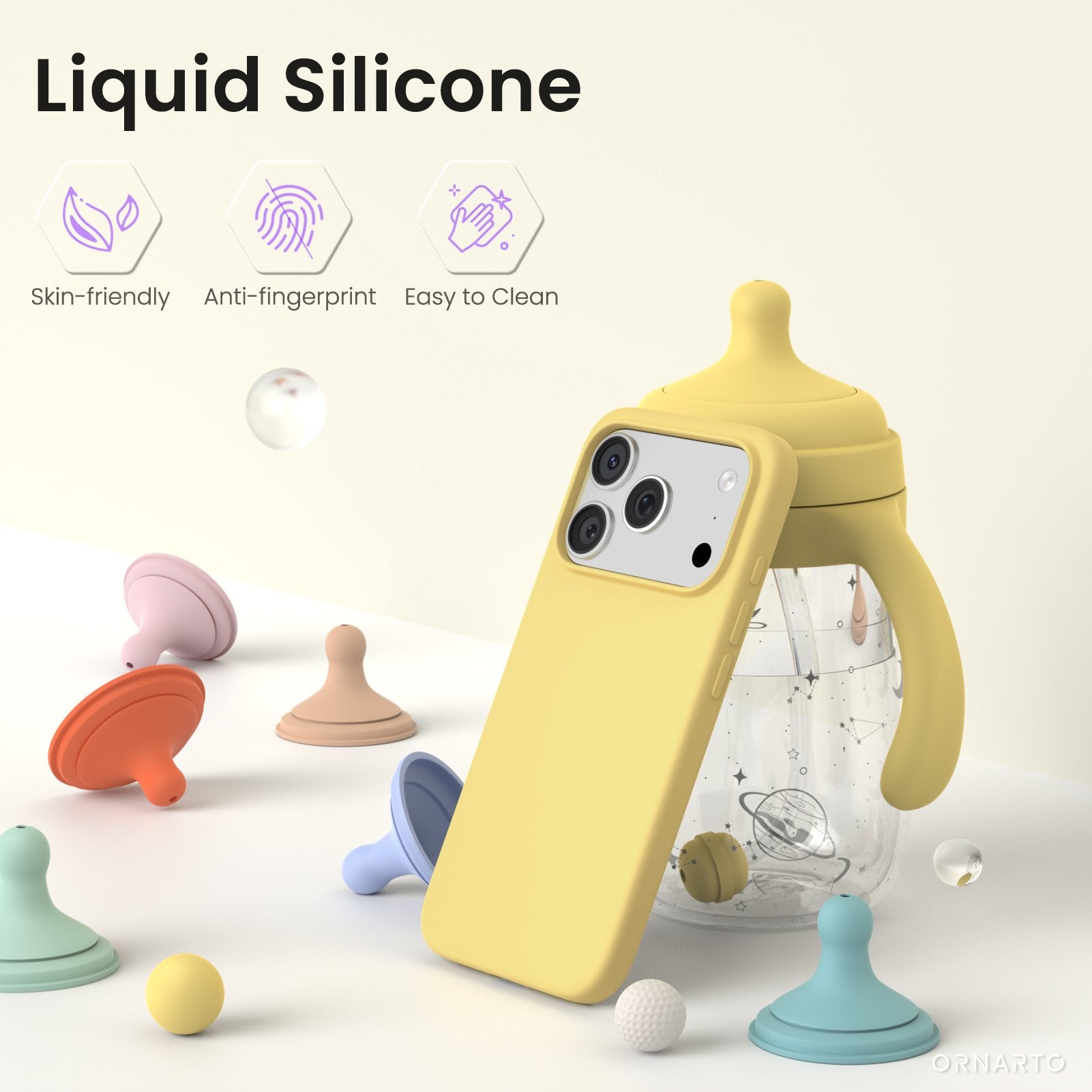 Liquid Silicone Case for iPhone 17 Series