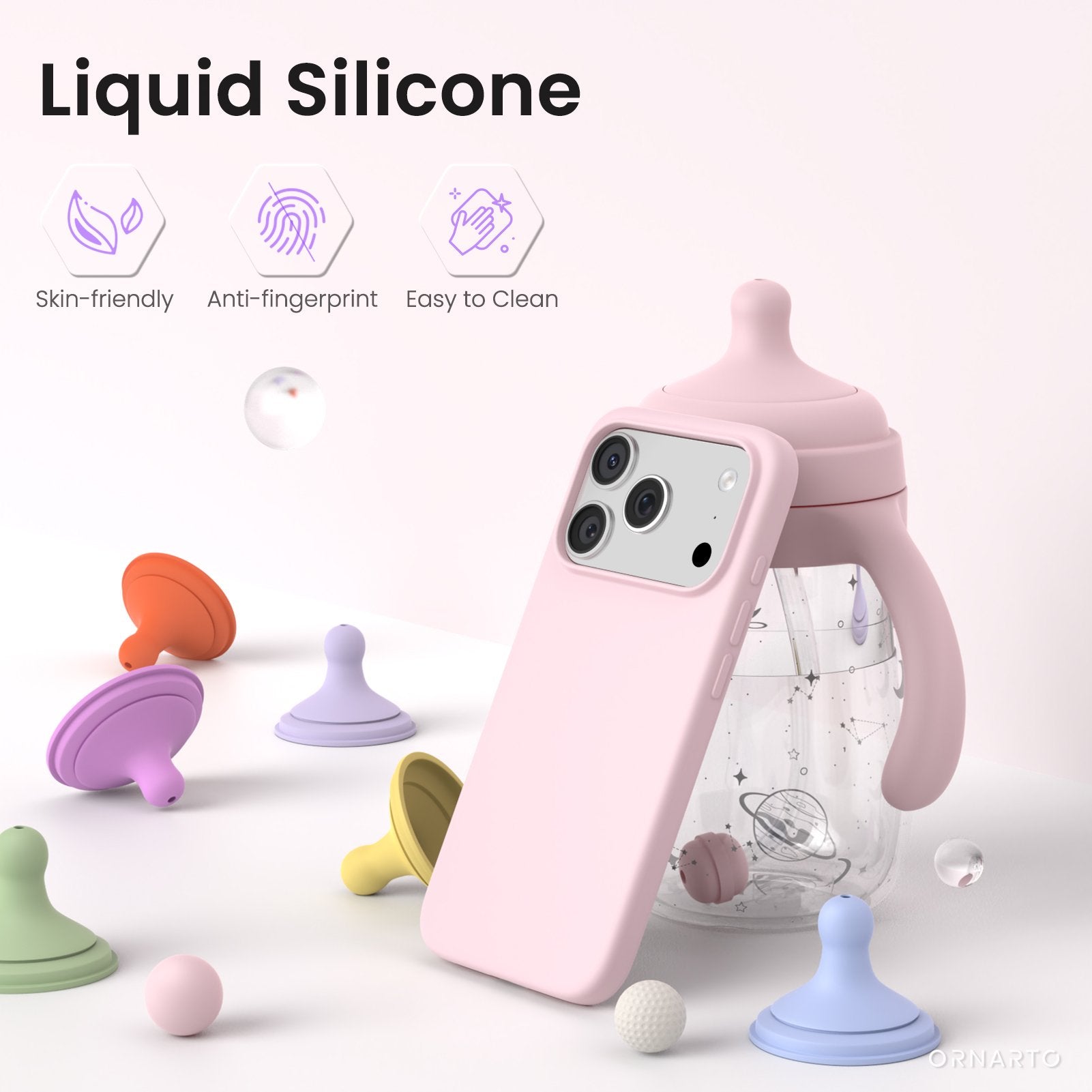 Liquid Silicone Case for iPhone 17 Series