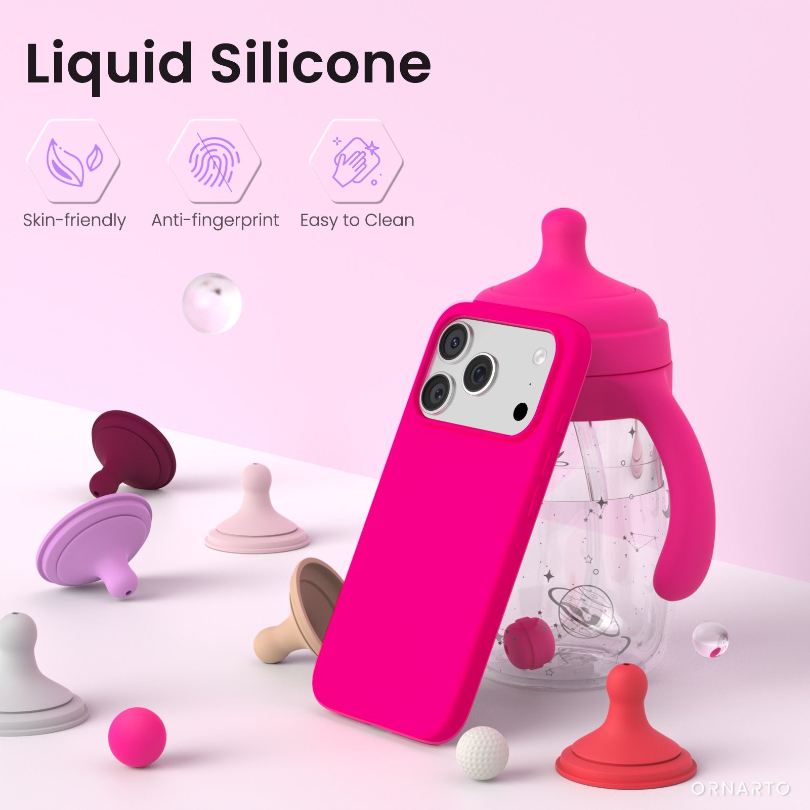 Liquid Silicone Case for iPhone 17 Series