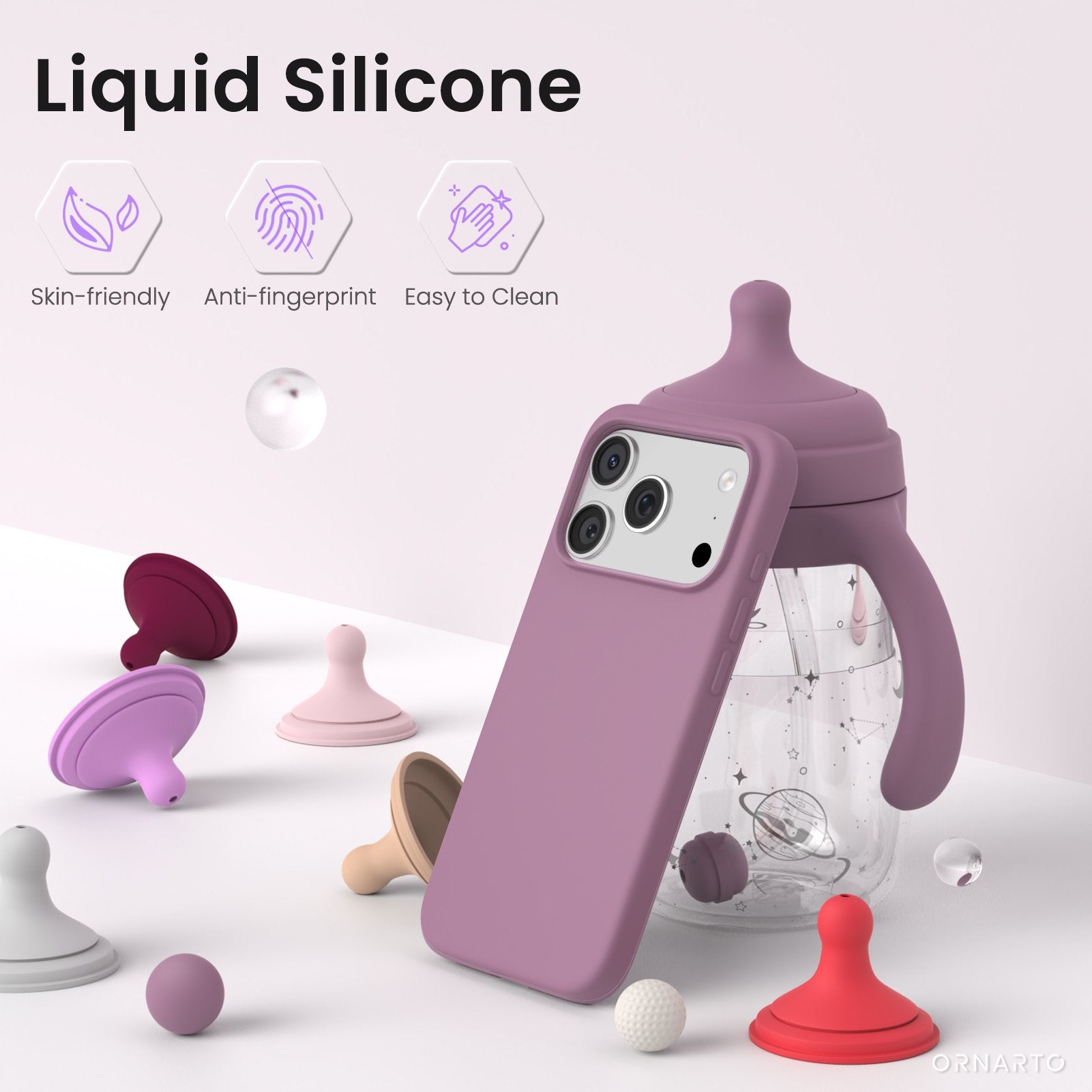 Liquid Silicone Case for iPhone 17 Series
