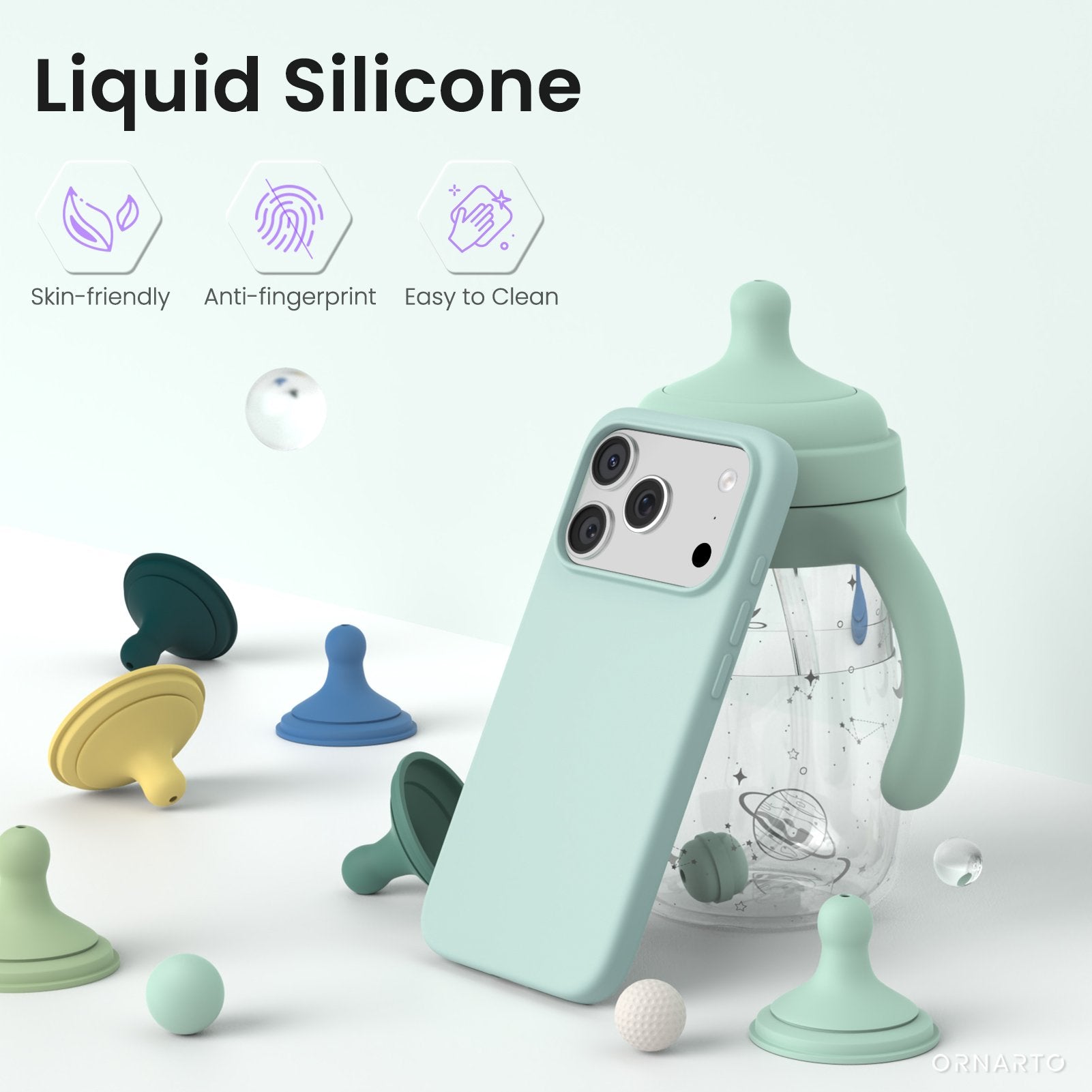 Liquid Silicone Case for iPhone 17 Series