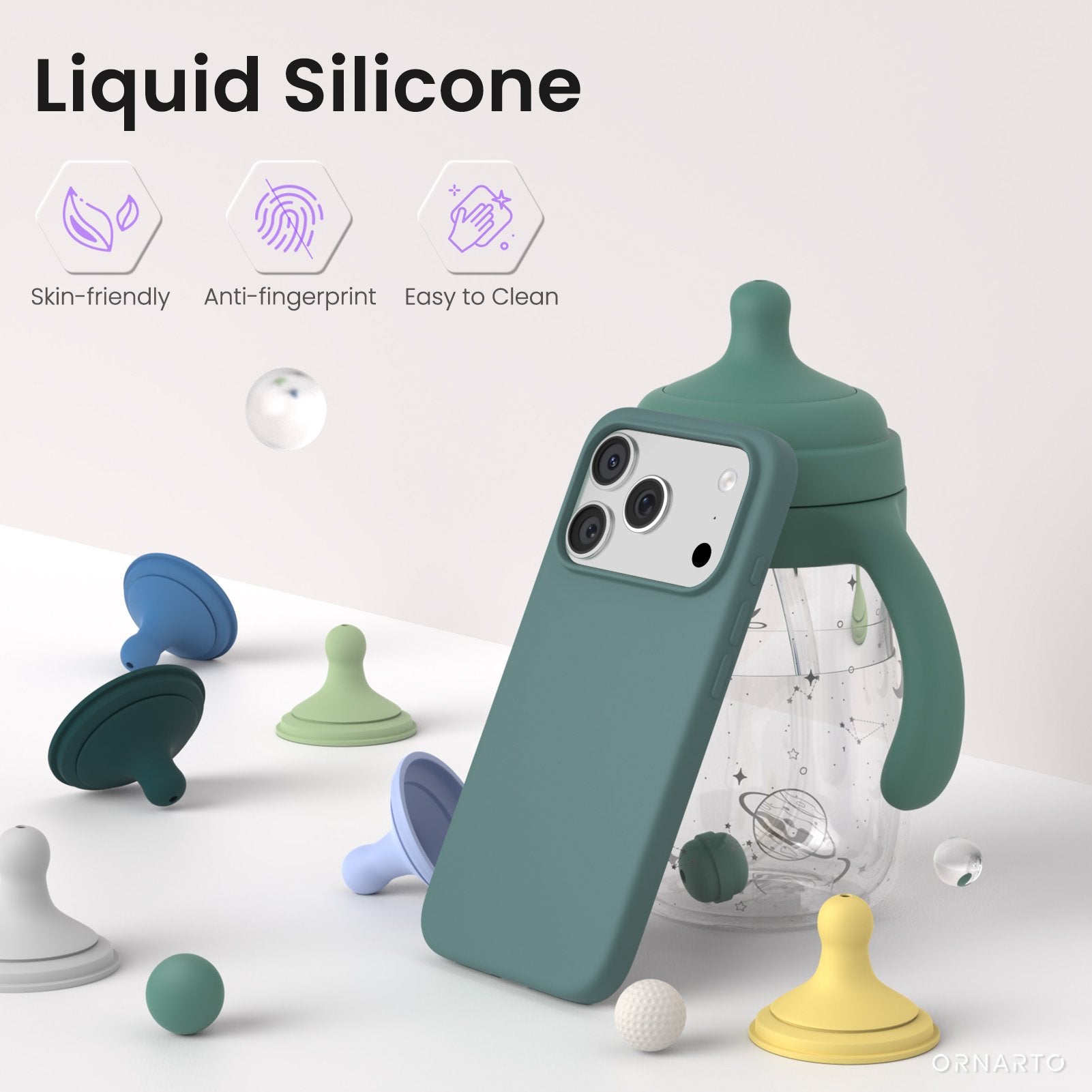 Liquid Silicone Case for iPhone 17 Series