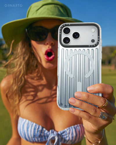 Irisierende Gepäck-Schutzhülle für iPhone 17 Pro | Pro Max