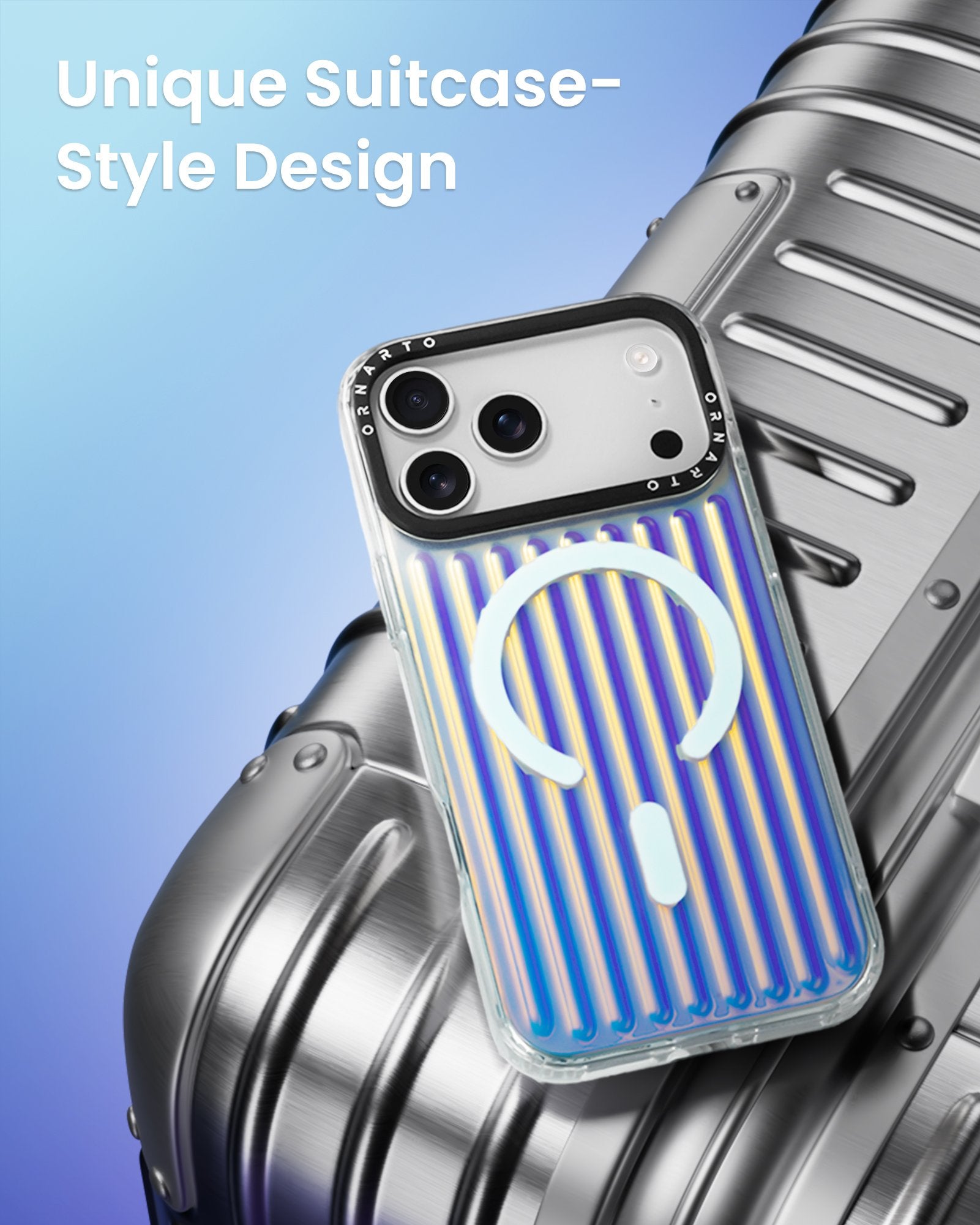 Iridescent Luggage Glow Case for iPhone 17 Pro | Pro Max