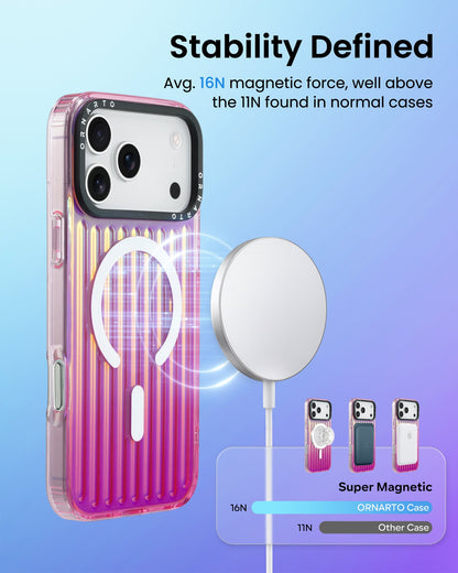 Iridescent Luggage Glow Case for iPhone 17 Pro | Pro Max