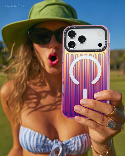 Irisierende Gepäck-Schutzhülle für iPhone 17 Pro | Pro Max