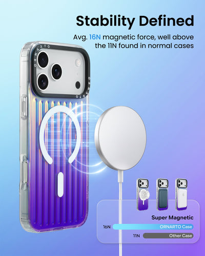 Irisierende Gepäck-Schutzhülle für iPhone 17 Pro | Pro Max