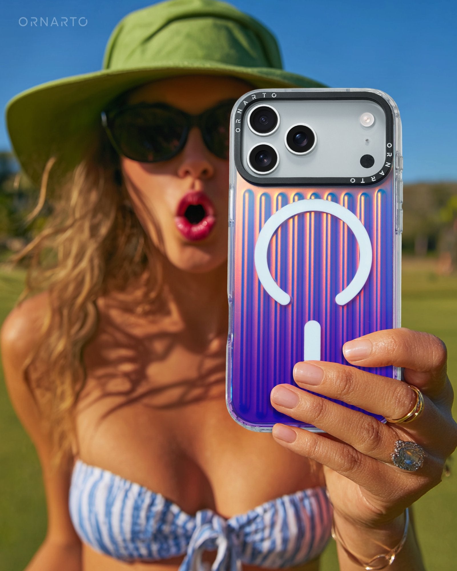 Iridescent Luggage Glow Case for iPhone 17 Pro | Pro Max