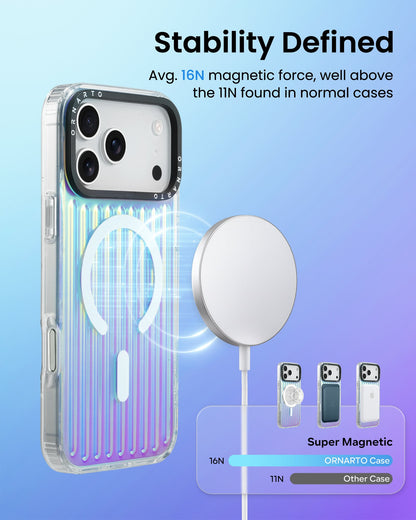 Iridescent Luggage Glow Case for iPhone 17 Pro | Pro Max