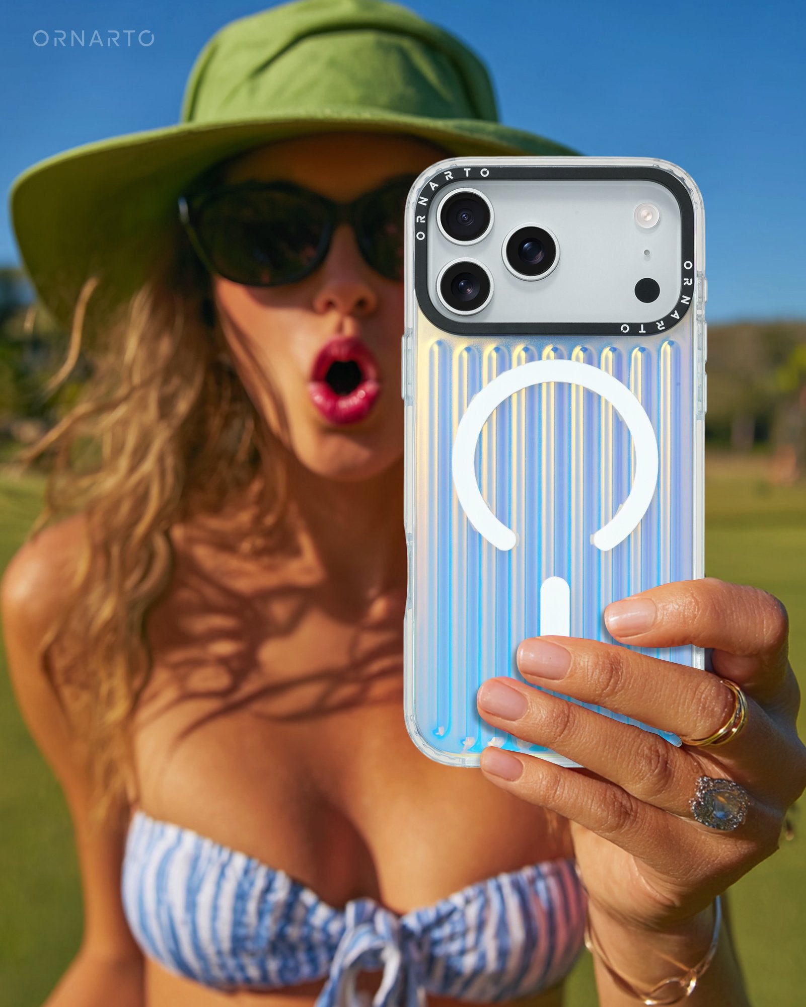 Iridescent Luggage Glow Case for iPhone 17 Pro | Pro Max