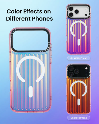 Irisierende Gepäck-Schutzhülle für iPhone 17 Pro | Pro Max
