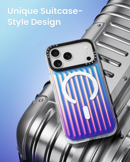 Iridescent Luggage Glow Case for iPhone 17 Pro | Pro Max