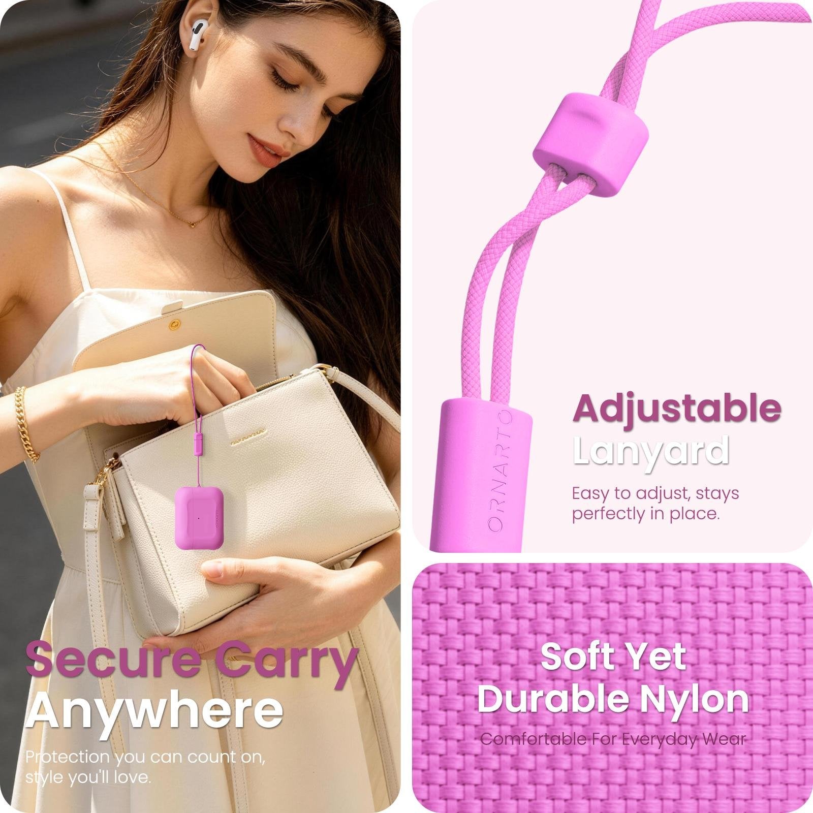 MagSafe AirPods Pro 3 Case with Lanyard