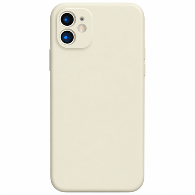 Flüssigsilikon iPhone 11 Hülle mit Kameraschutz und 2 Displayschutzfolien