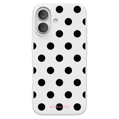 Polka Dot Liquid Silicone Case for iPhone 17 Series