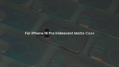 Hue for iPhone 16 Series, Fluorescent Gradient, Compatible with Magsafe
