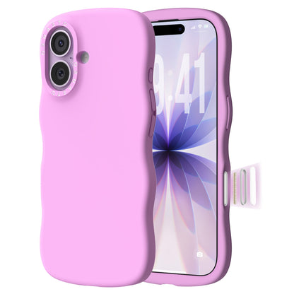 Wavy Liquid Silicone for iPhone 17 Series