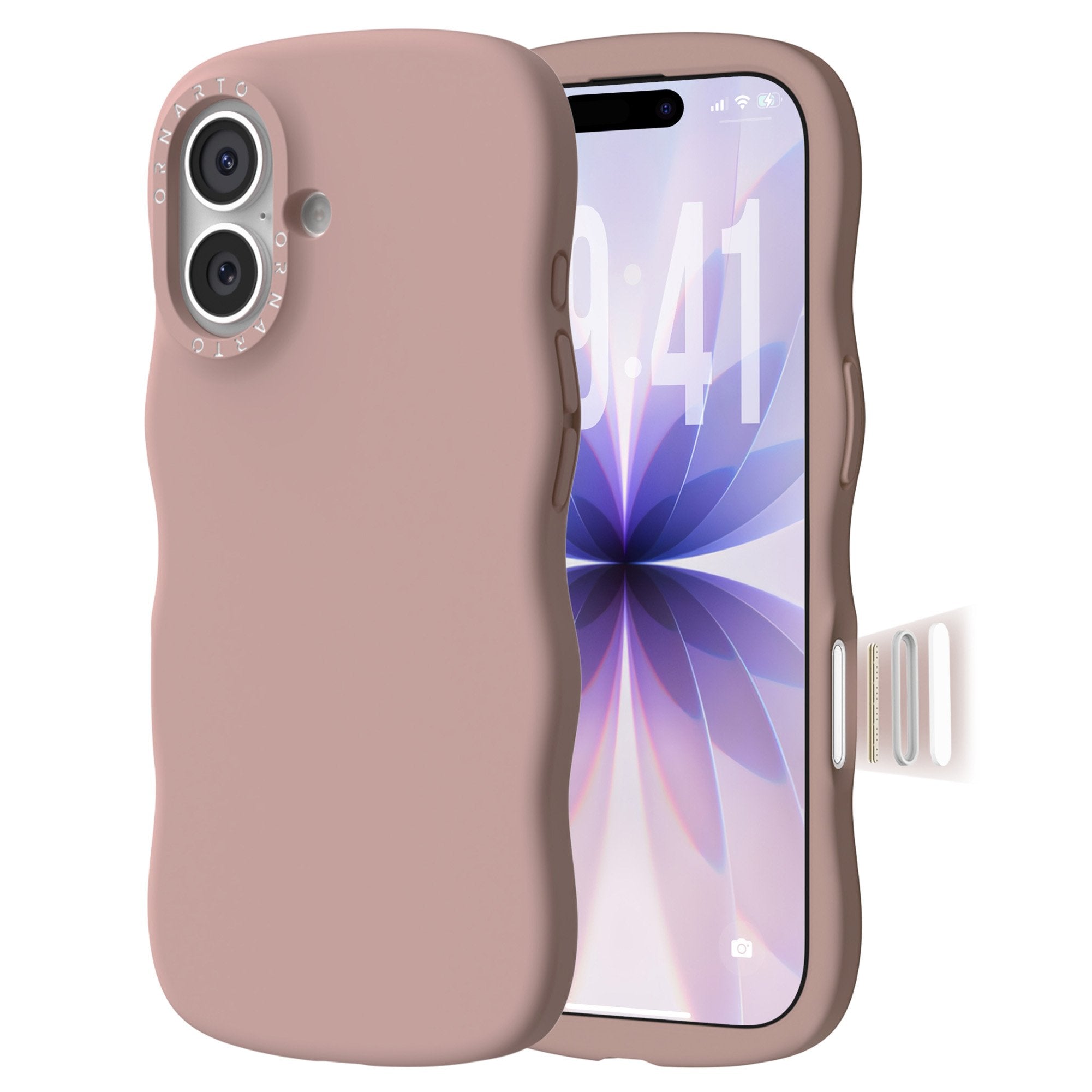 Wavy Liquid Silicone for iPhone 17 Series