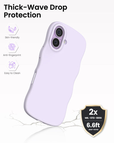 Gewelltes Flüssigsilikon für die iPhone 17 Serie