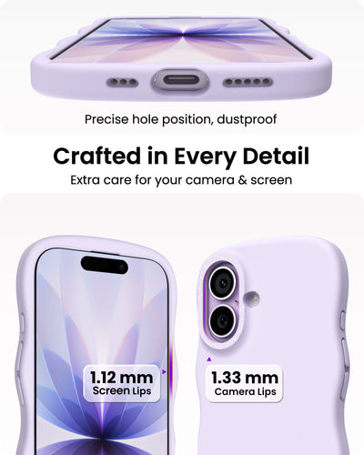 Gewelltes Flüssigsilikon für die iPhone 17 Serie