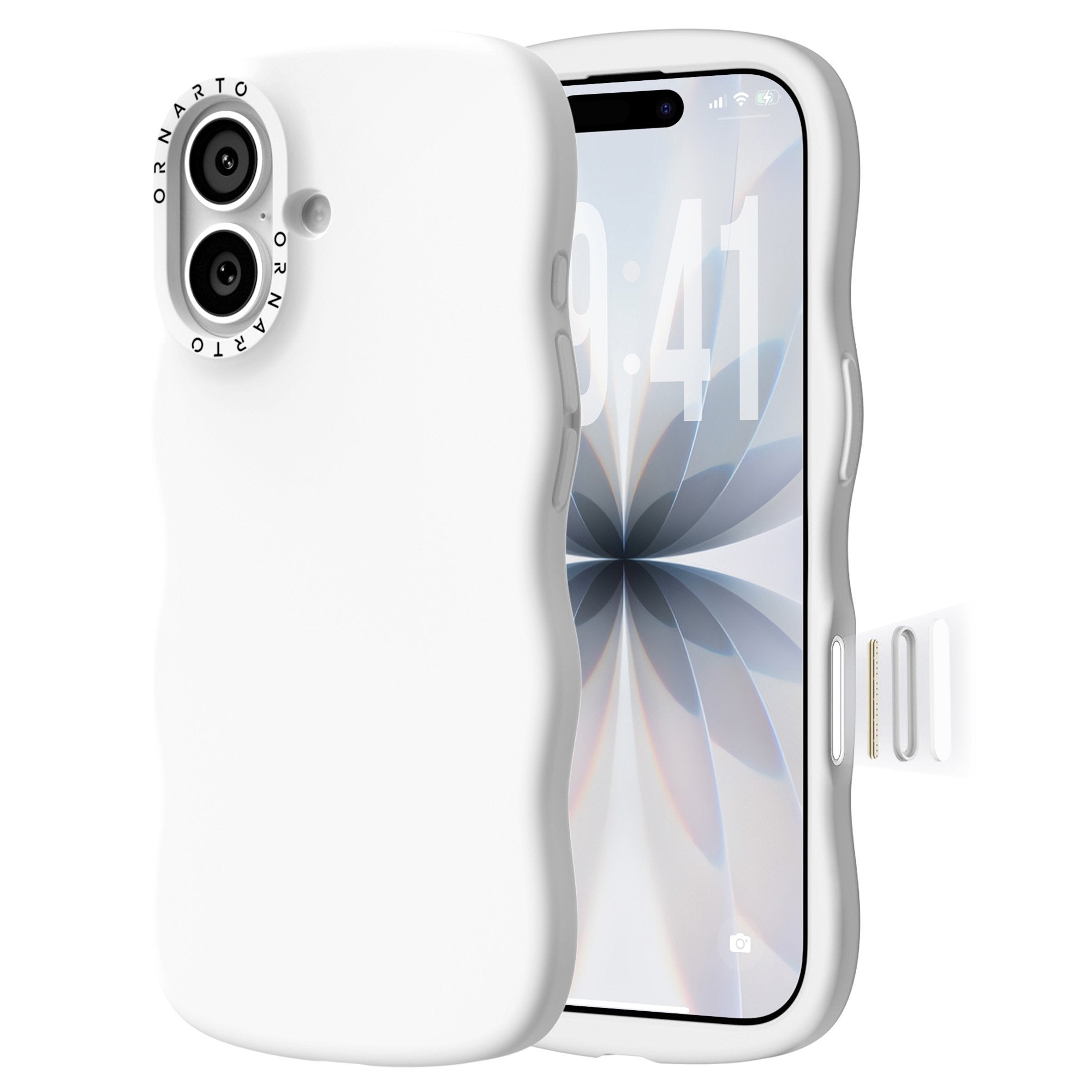 Wavy Liquid Silicone for iPhone 17 Series