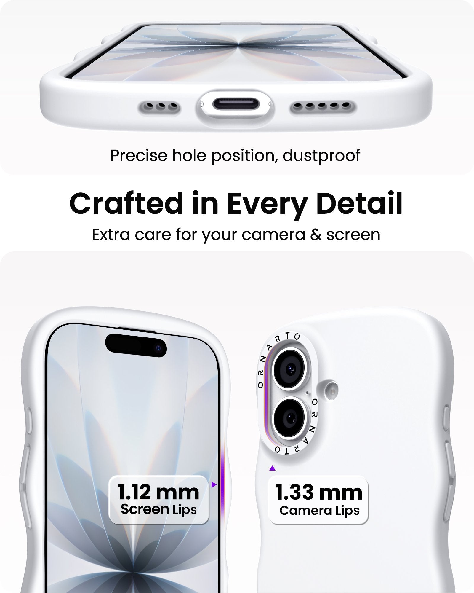 Wavy Liquid Silicone for iPhone 17 Series