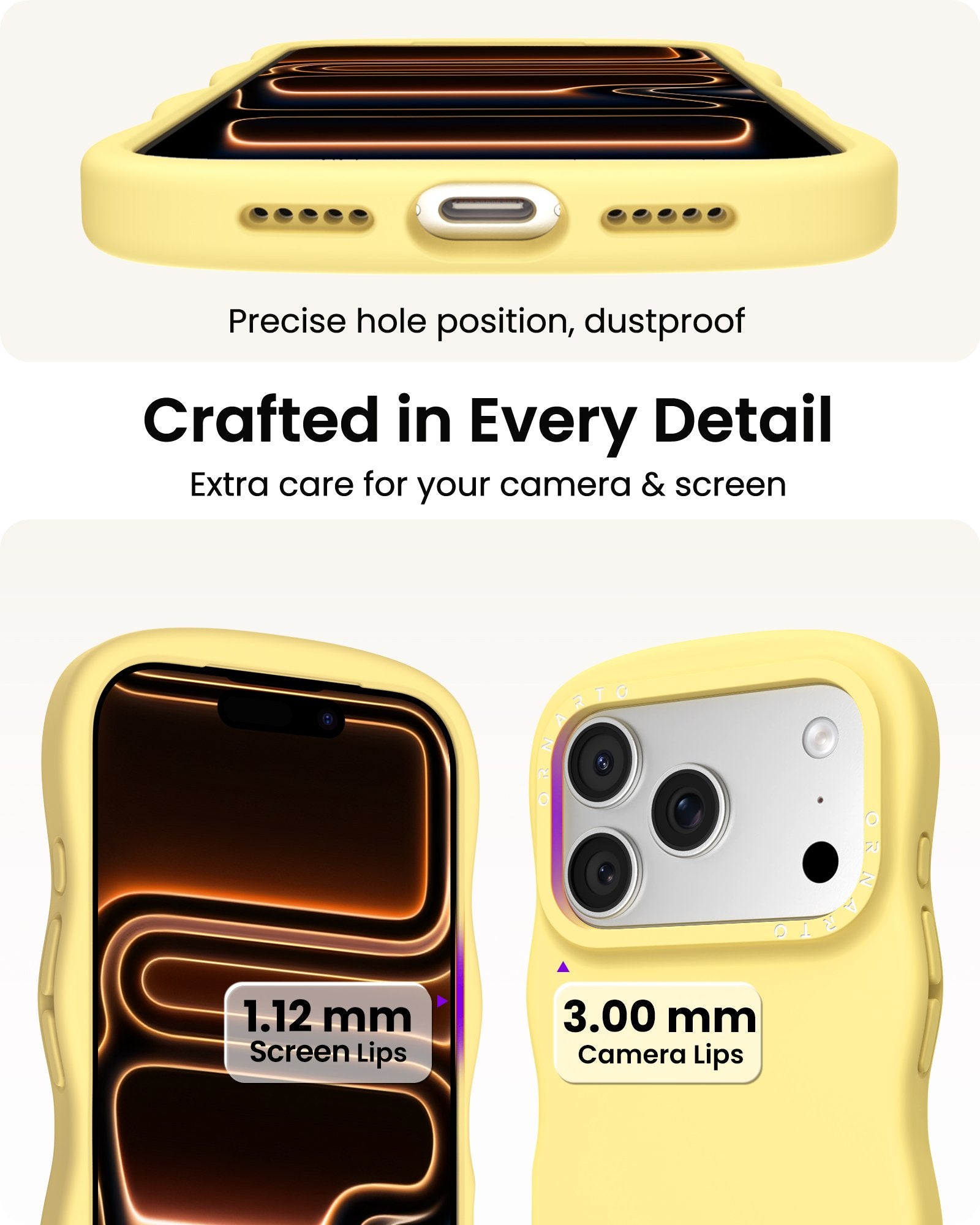 Wavy Liquid Silicone for iPhone 17 Series