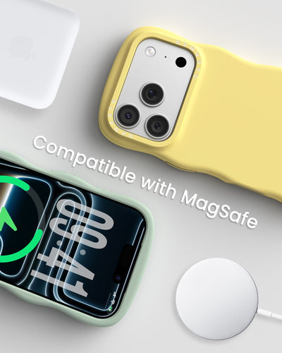 Gewelltes Flüssigsilikon für die iPhone 17 Serie