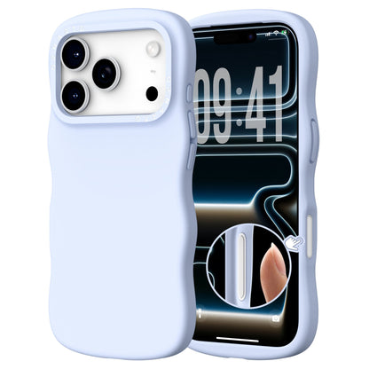 Wavy Liquid Silicone for iPhone 17 Series