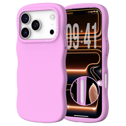 Wavy Liquid Silicone for iPhone 17 Series