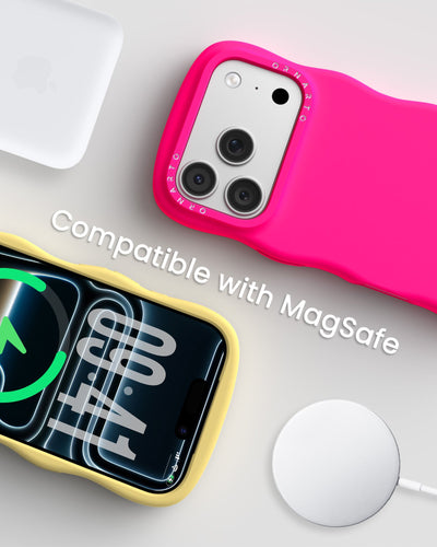 Gewelltes Flüssigsilikon für die iPhone 17 Serie
