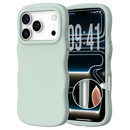 Wavy Liquid Silicone for iPhone 17 Series