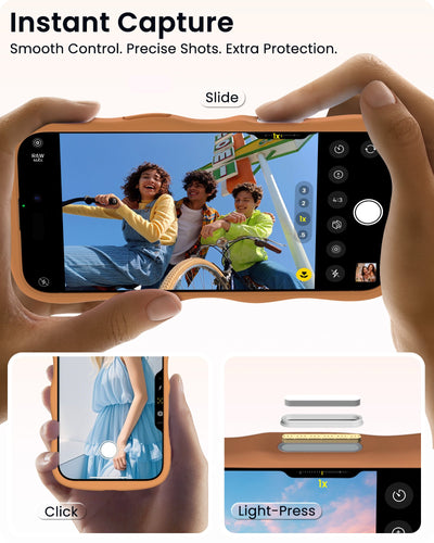 Gewelltes Flüssigsilikon für die iPhone 17 Serie