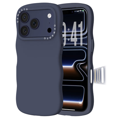 Wavy Liquid Silicone for iPhone 17 Series