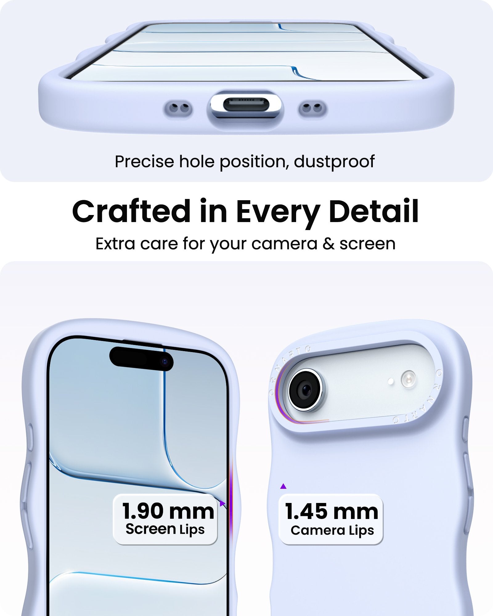 Wavy Liquid Silicone for iPhone 17 Series