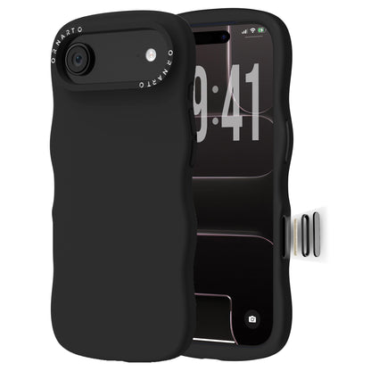 Wavy Liquid Silicone for iPhone 17 Series