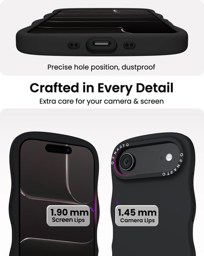 Gewelltes Flüssigsilikon für die iPhone 17 Serie