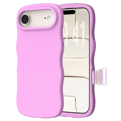 Wavy Liquid Silicone for iPhone 17 Series