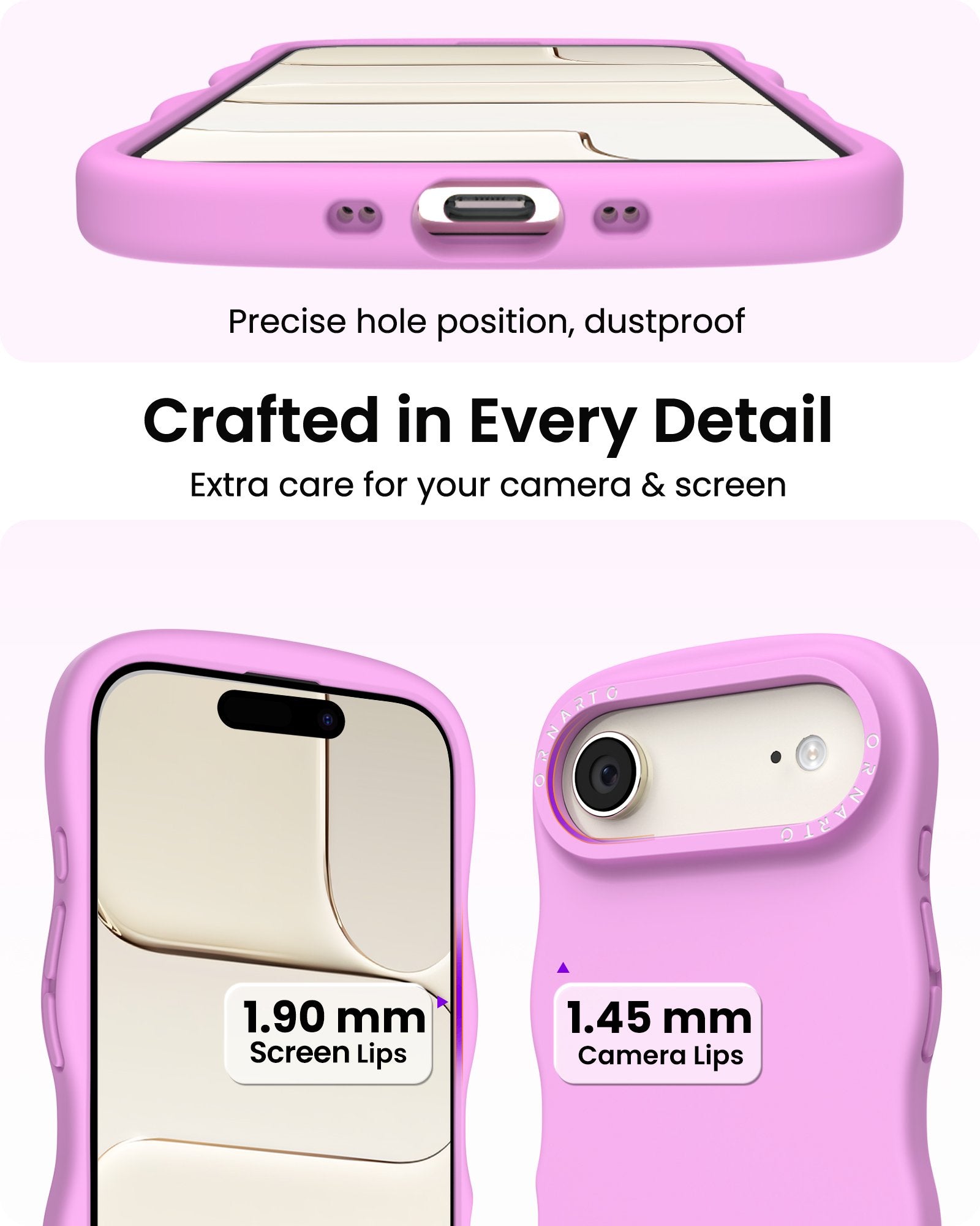 Wavy Liquid Silicone for iPhone 17 Series