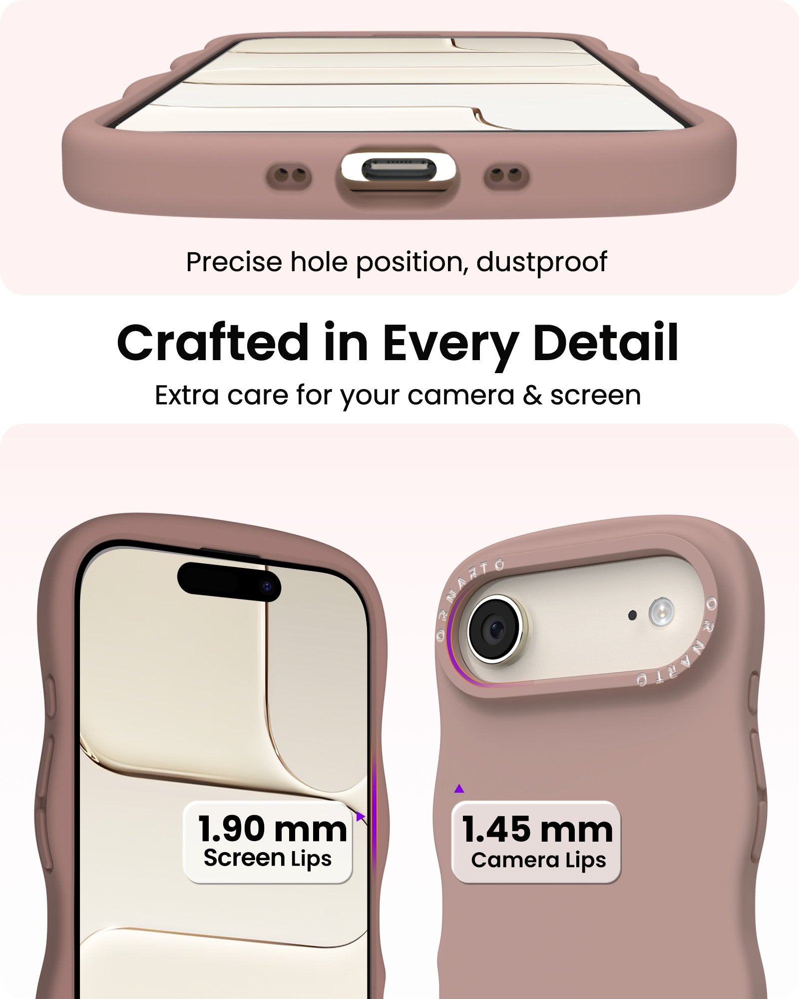 Wavy Liquid Silicone for iPhone 17 Series