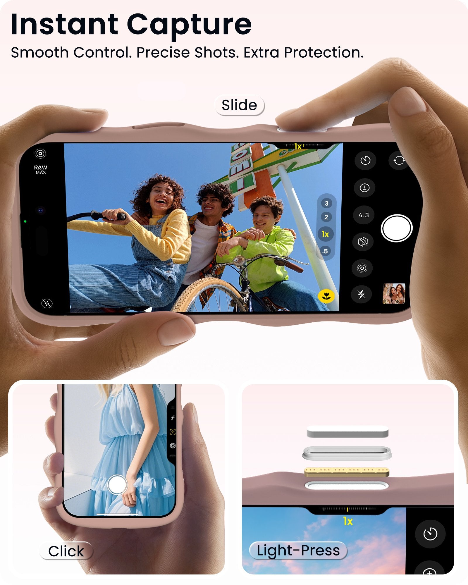 Wavy Liquid Silicone for iPhone 17 Series